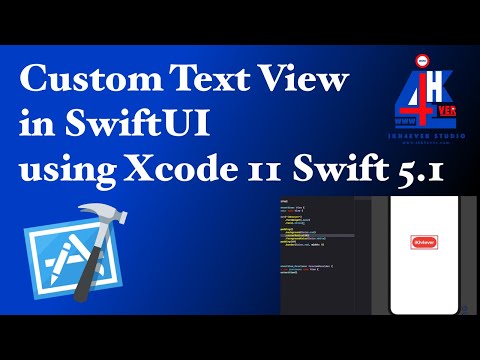 Custom Text View in SwiftUI using Xcode 11 Swift 5.1
