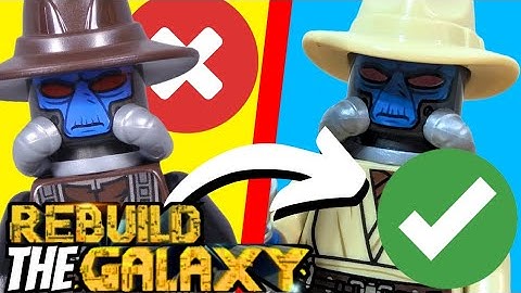 Building Minifigures from Lego Star Wars Rebuild The Galaxy...