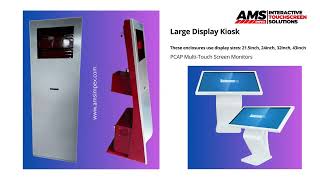 AMS Interactive Touch Screen Kiosk systems