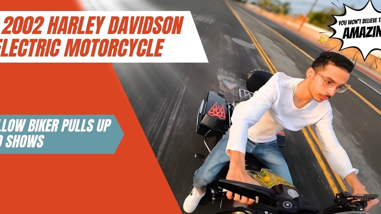 Co-Worker Tests 2002 Harley Davidson Electric Bike