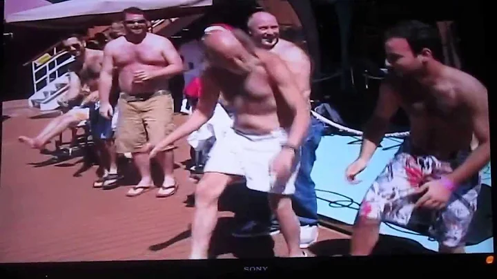 Daniel Duffey Harris Hairy Chest Carnival Cruise