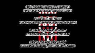 Cry Out - One Ok Rock Lirik romaji dan terjemahan Indonesia