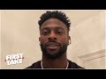 Emmanuel Sanders on Michael Thomas' injury, defeating the Bucs & Drew Brees | First Take