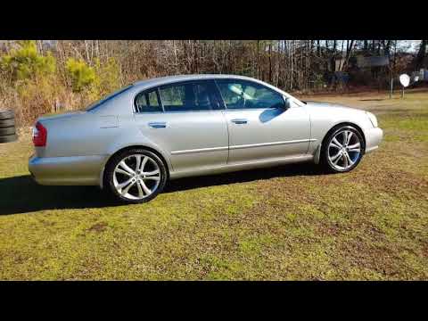 2002 Infiniti Q45 on 20 inch Murano Rims