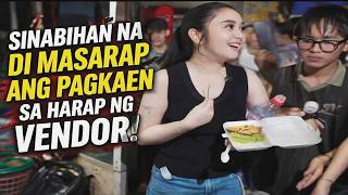SINABIHAN NG ‘HINDI MASARAP’ SA HARAP NG VENDOR! Bea Borres ISSUE UMIINIT!