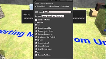How to Import Assets from Unity 4 to Unreal 4 - Cliffnotes.