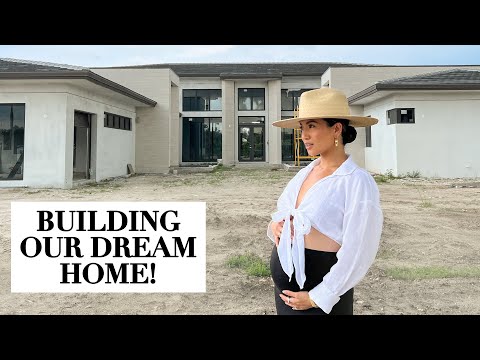 We're Building Our Dream Home! Custom Home Design x Tour | Before x After