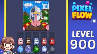 Pixel Flow Level 900 Solution Walkthrough Profile