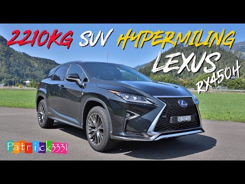 Hypermiling 2210kg SUV | Lexus RX450h F-Sport Hybrid
