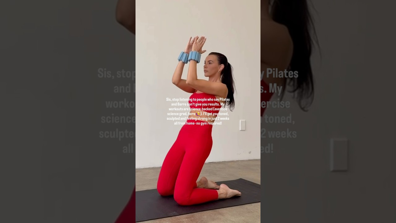 Tone, sculpt, and feel amazing all from home! #barre #barreworkout #womenworkouts