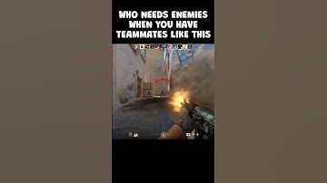 Who needs enemies with friends like this? #cs2 #funny #gaming #shorts