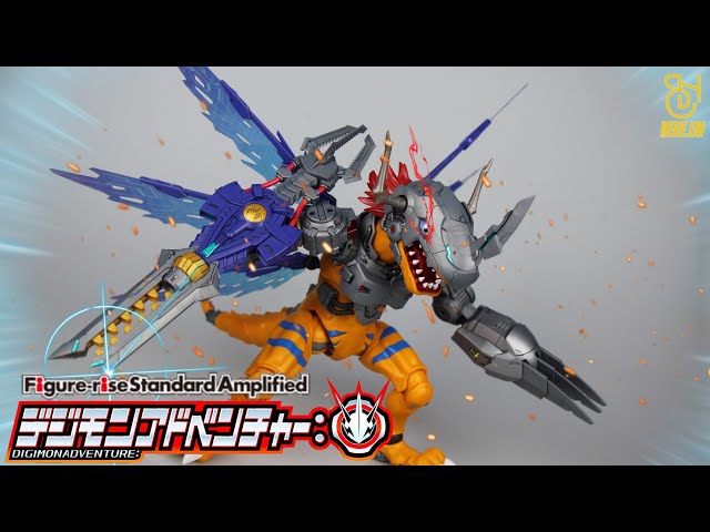 Figure-Rise Standard Amplified Metal Greymon (Vaccine) [ UNBOXING