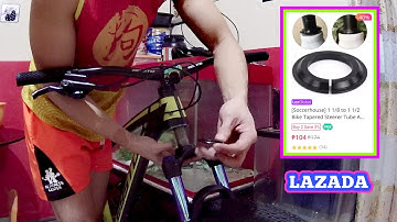 Non tapered Fork to Tapered Frame / Easy Fix / Less than 104 PISOS / TAGALOG VERSION