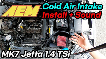 AEM Cold Air Intake Installation + Sound (2019-2021 MK7 Volkswagen Jetta)