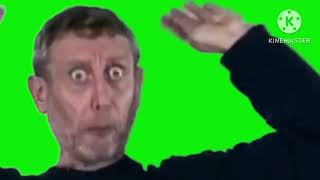Michael Rosen Hiding Green Screen Template Free To Use