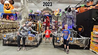 New Lowe's Halloween Store Walkthrough with Spook Alley!