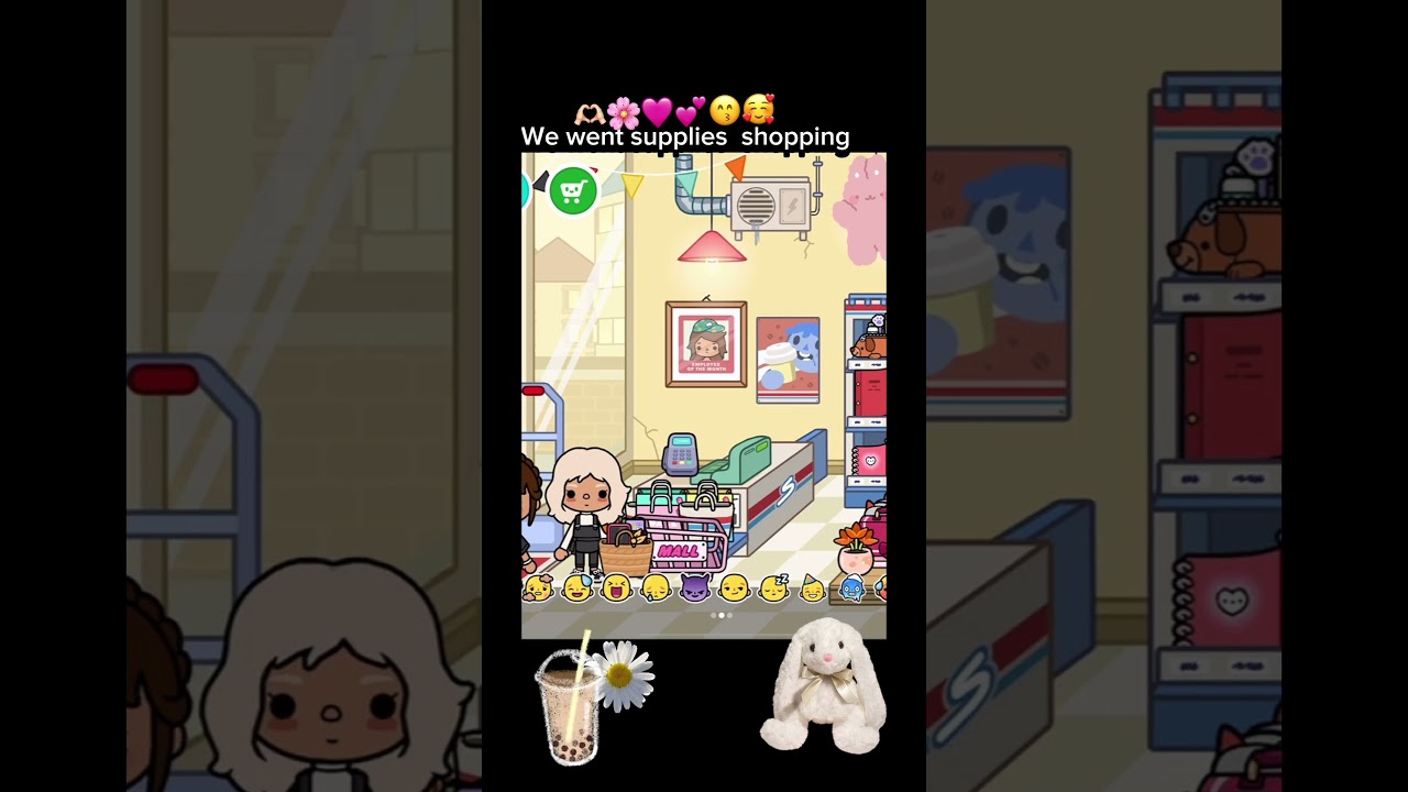 We went supplies shopping #supplies #shopping #newvideo #tocaboca #tocalifeworld #tocaworld