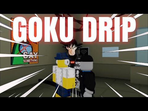 Drip goku in roblox, Goku