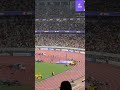 デュプランティスの世界記録6m30㎝の瞬間を生で見れました！！！！！！！！　#東京世界陸上