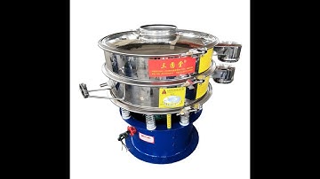 powder sieving machine , vibro screen particle size classifier