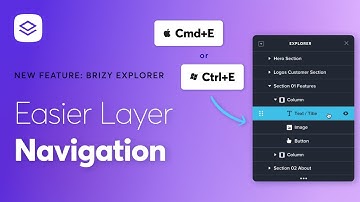 New: The Explorer - Navigating Brizy Pages for WordPress and Cloud