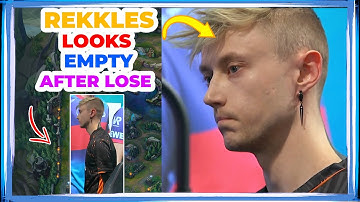 FNC Rekkles Is EMPTY After FNATIC Being KICKED From LEC Playoffs