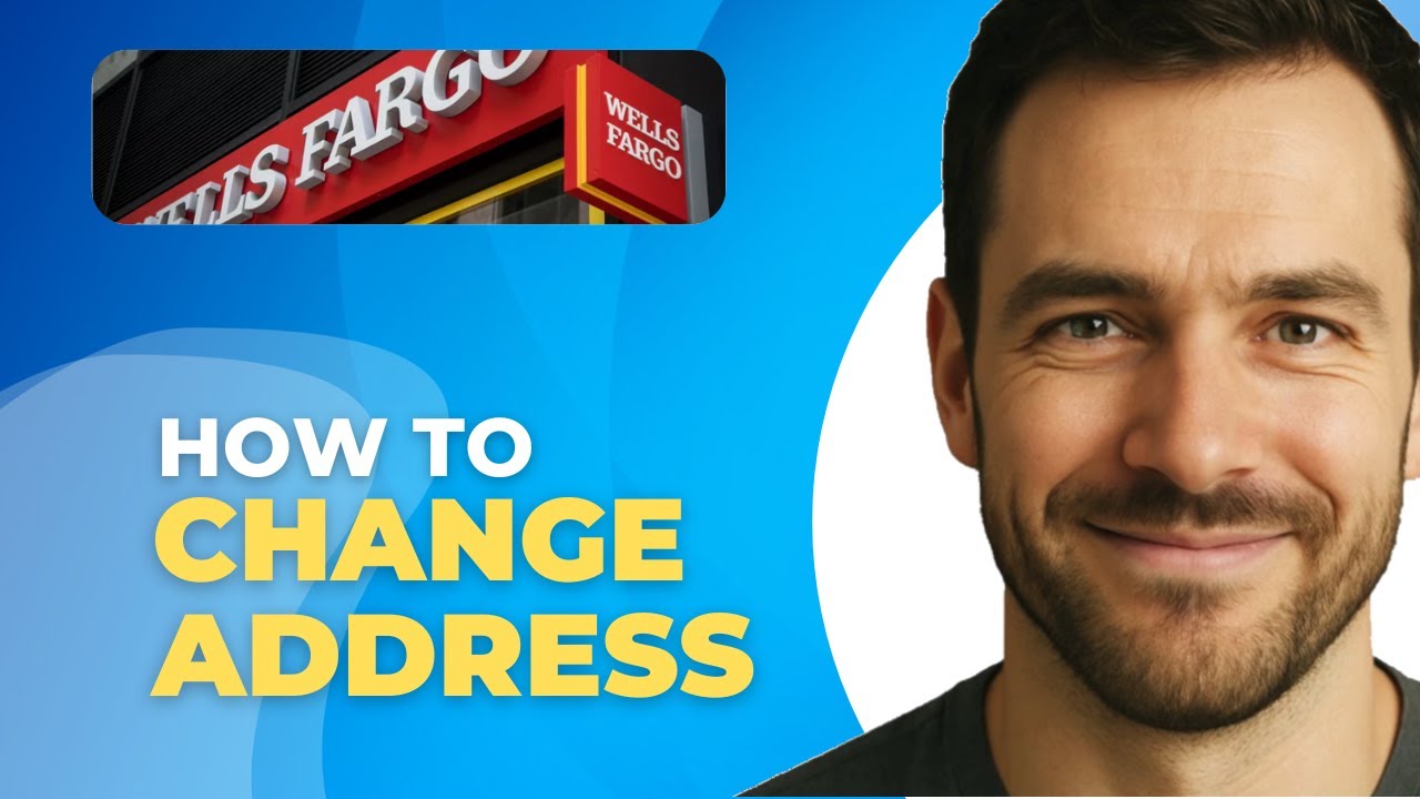 How To Change Address In Wells Fargo Quick and Easy - YouTube