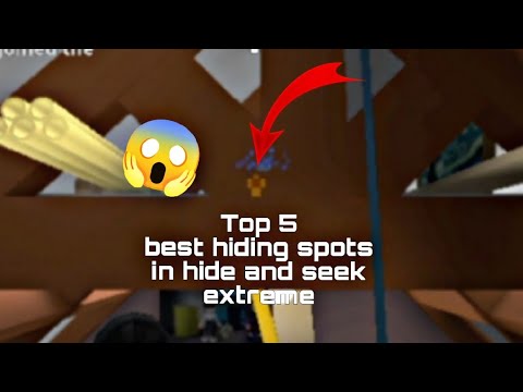 Top 5 best hiding spots in hide and seek extreme - YouTube