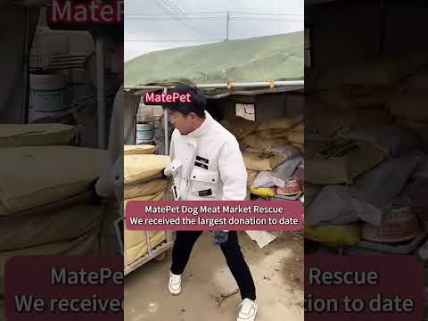 We received the largest donation to date