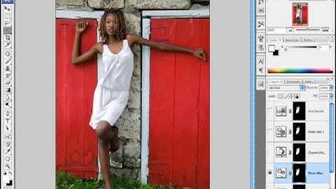 Adobe Photoshop Tutorial cs3 cs4 cs5 Changing Colors