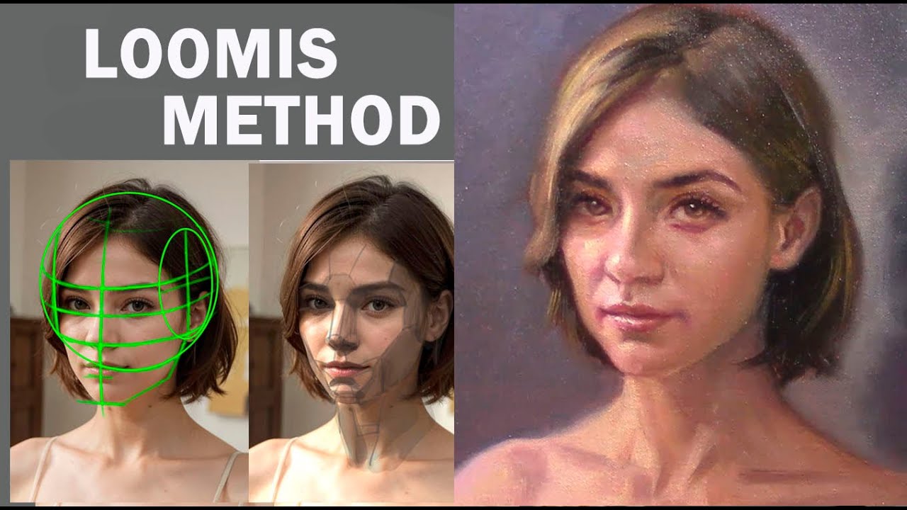 What Makes the Loomis Method So Effective? Live Portrait Session - YouTube