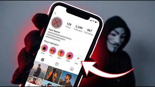 Masked Guy Teaches How to Add New Highlights On Instagram from Gallery