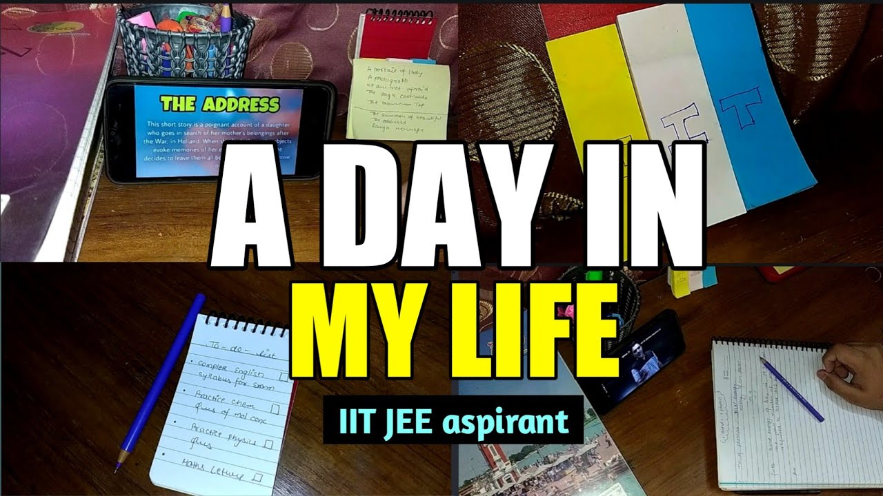 A Day In Life Of Jee Aspirant | My 4 am morning routine | 12 Hours of ...