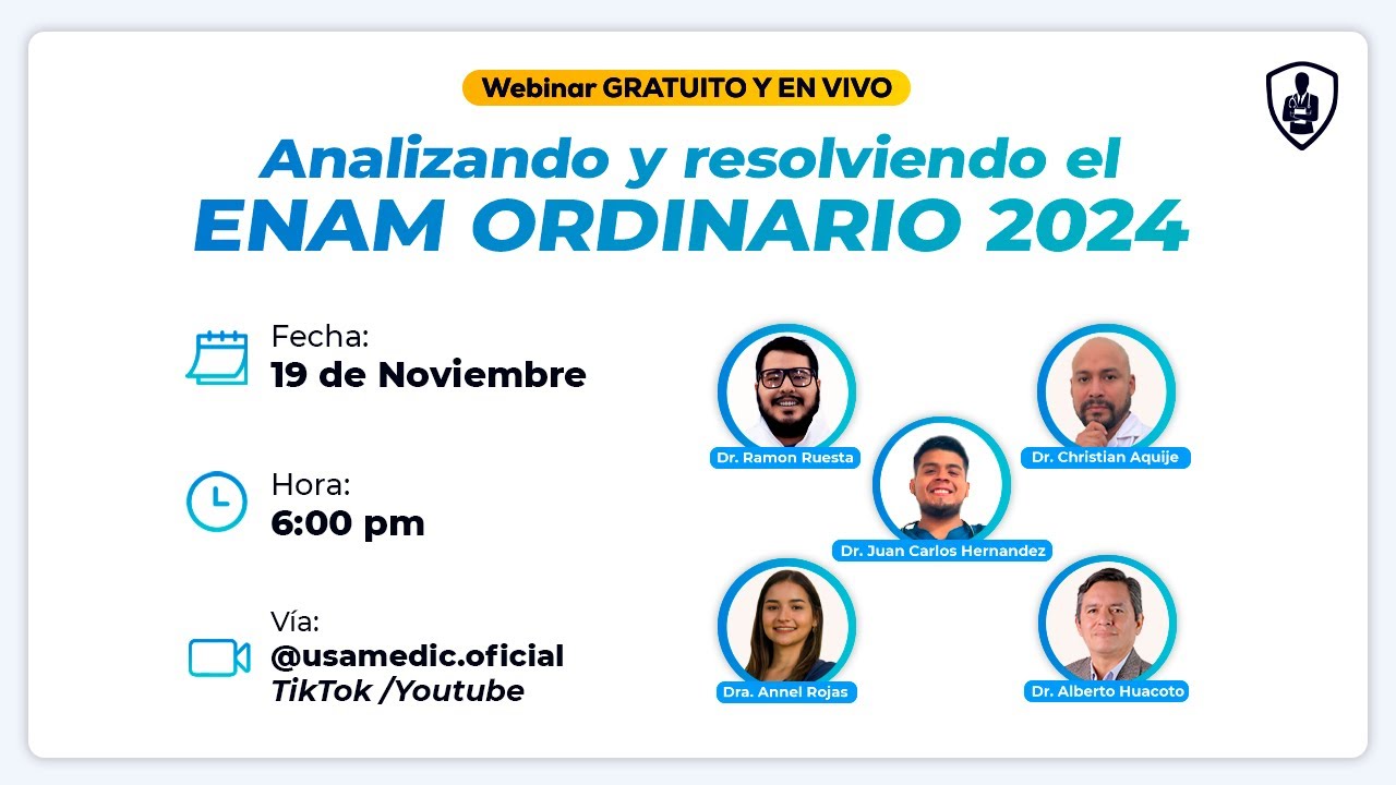 ¡Analizando y Resolviendo el ENAM 2024!