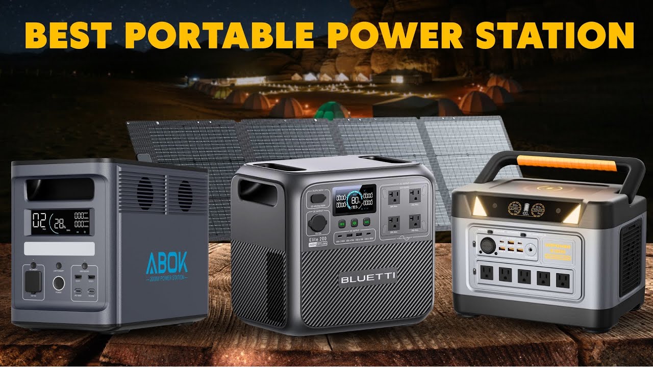 Лучшие портативные электростанции для кемпинга и аварийного резервного питания в 2025 году!