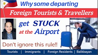 REASON WHY FOREIGN TOURISTS AND TRAVELLERS MISS THEIR FLIGHTS | IMPORTANT IMMIGRATION RULE