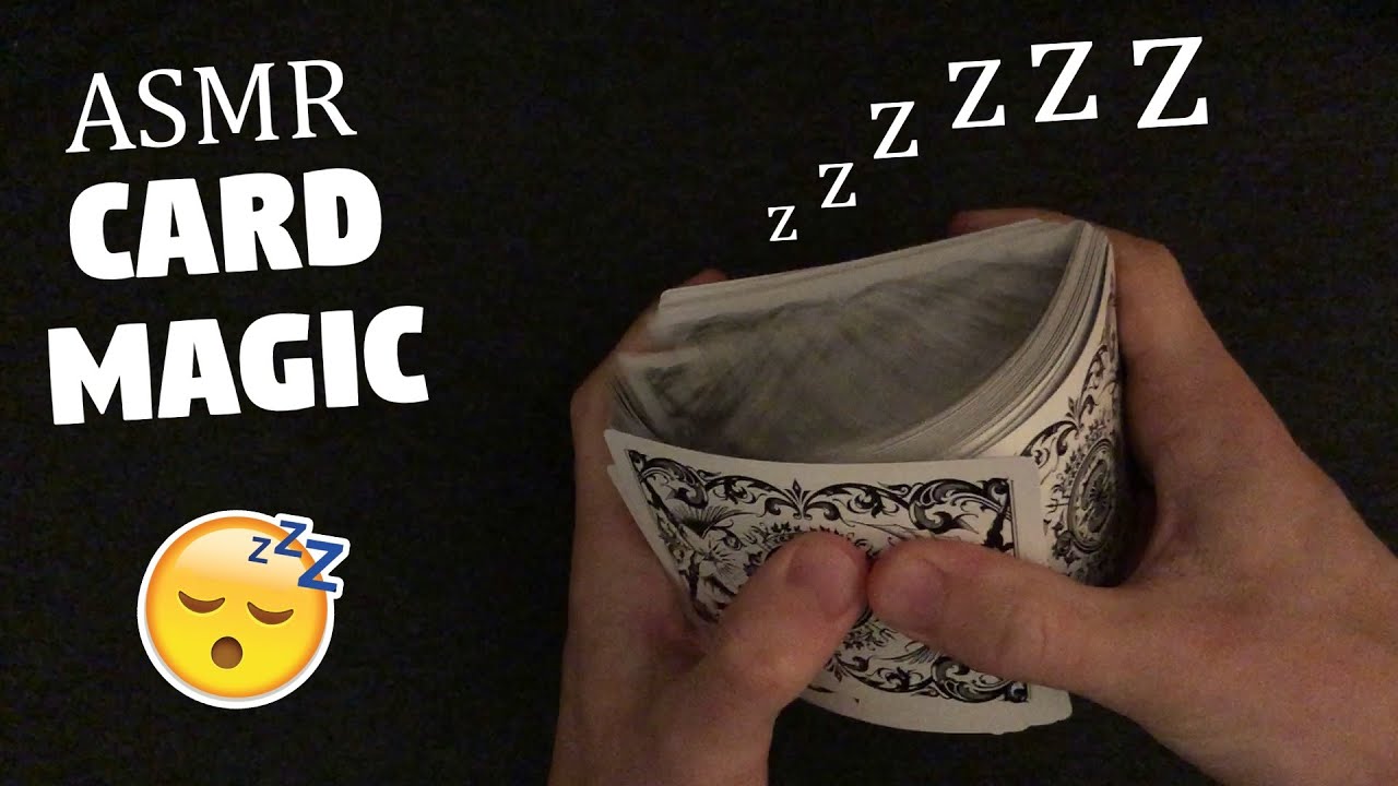 [ASMR] CARD MAGIC to help you SLEEP - YouTube