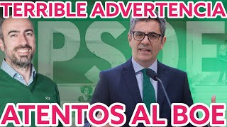 📛 Mañana muy atentos al BOE: ¿Qué significa el ENIGMÁTICO mensaje de Bolaños?