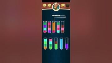 color sort puzzle water game level 128