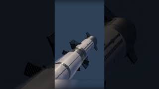 SpaceX Starship Hot Staging