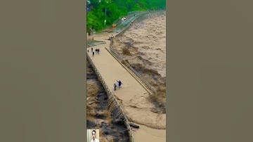 Huge flood 😱#flooded #floodwarning #youtubeshorts #shorts #PureNepali #2022 watch full vedio