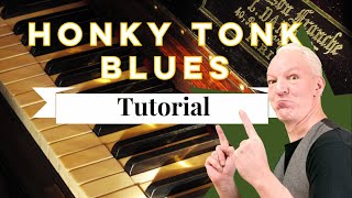 Honky Tonk Blues, Piano Tutorial