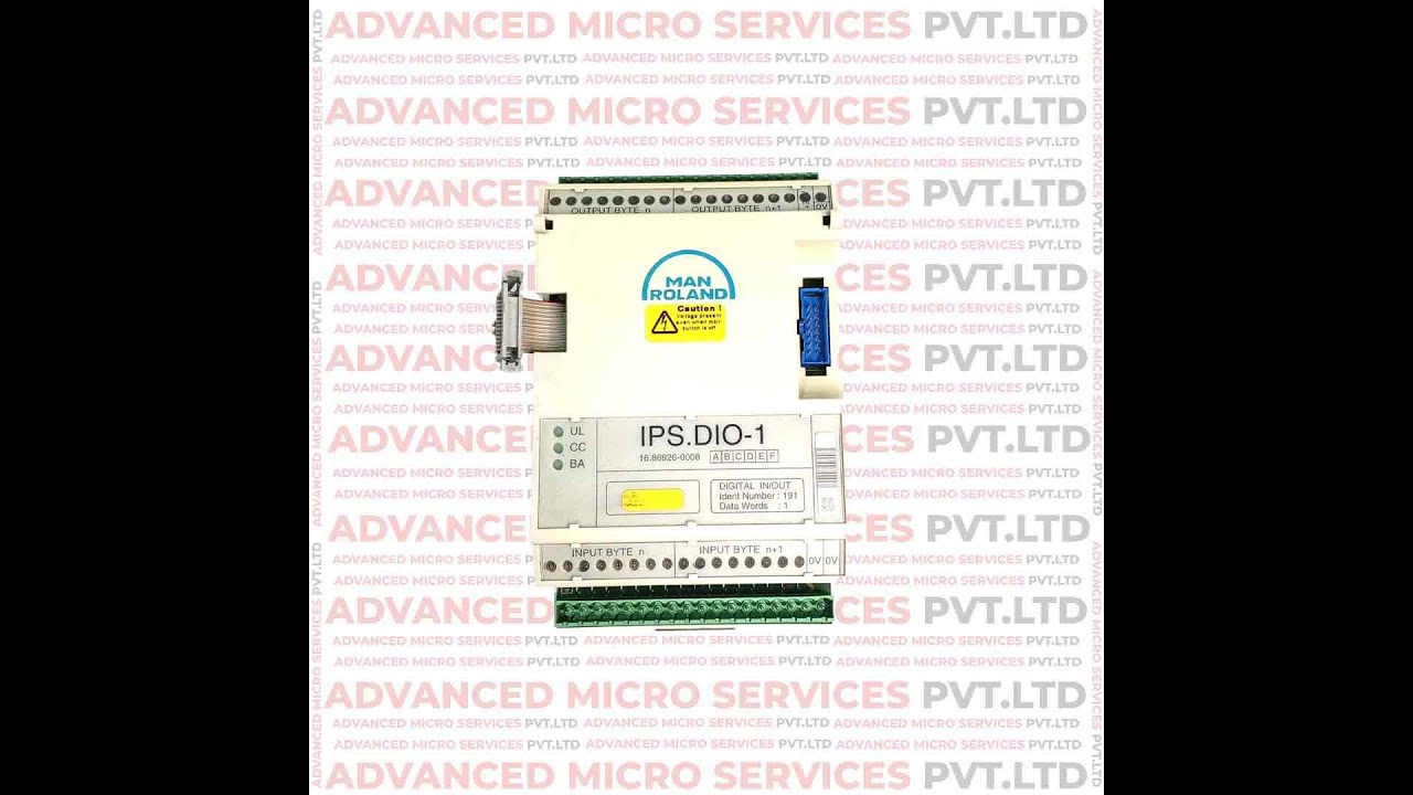 MAN ROLAND 16 86926-0008 IO Module | Advanced Micro Services Pvt. Ltd ...