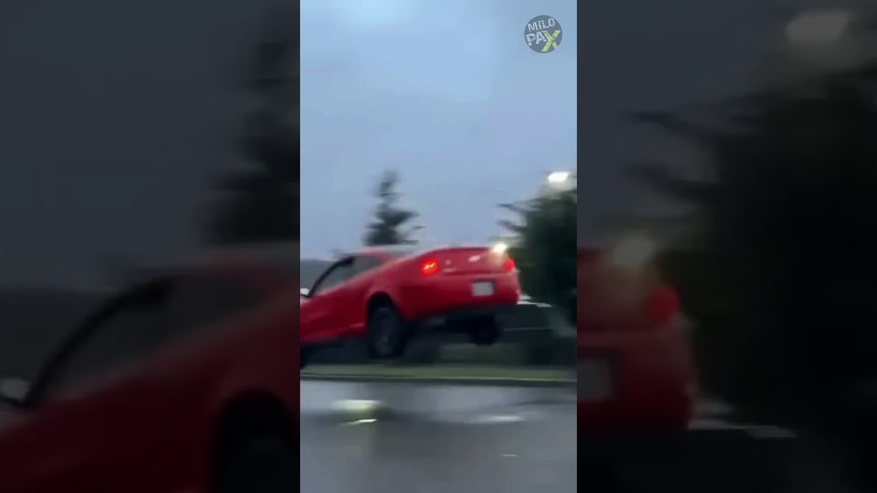 Что может произойти, если вы превысите скорость на «лежачих полицейских»? 🚗💥