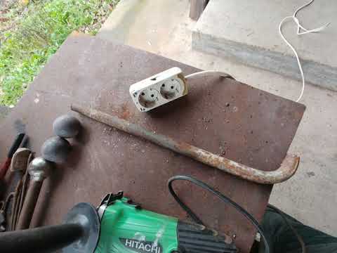 самодельные гантели массой 1 кг из шариков от подшипника/dumbbells 1 kg weight made of balls bearing