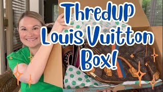 ThredUP Louis Vuitton Rescue Box Unboxing!