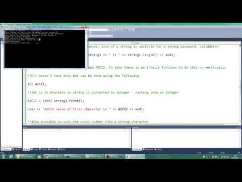 String Manipulation in C++