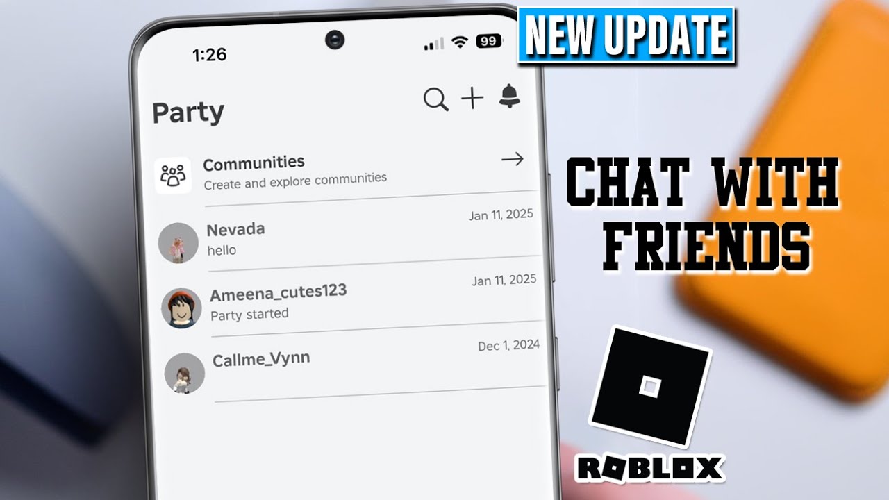 How to Chat With Friends in Roblox on Mobile (2025 Update) - YouTube