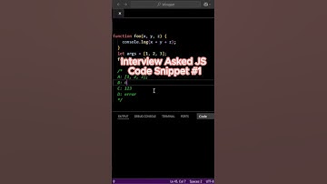 #01 JavaScript interview questions | #javascript #coding #programming #codevik