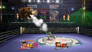 Little Mac vs Donkey Kong All out Brawl